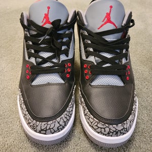 Air Jordan 3 Retro "Black Cement" Men's Size M 10.0 (W 11.0) Air Jordan Shoes (Used)
