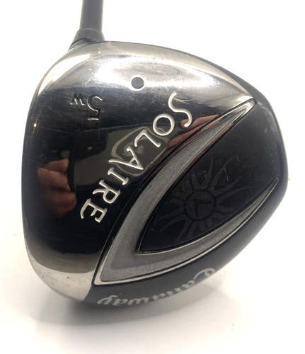 WOMENS Callaway Solaire 5 Fairway Wood Golf Club 5w - Graphite 55g Ladies Flex