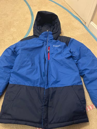 Blue Kids Unisex XL Columbia Jacket (New)