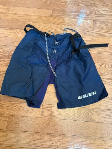 Blue Large Bauer Team Pant Shell (Used)