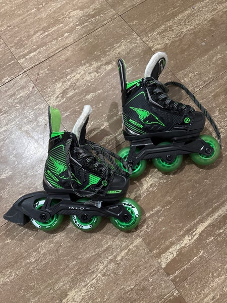 Mission Lil Ripper Inline Skates Regular Width Size 7 (Used)