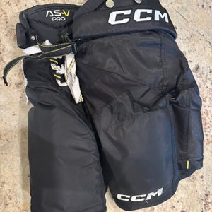 CCM Tacks AS-V Hockey Pants Black Junior Large