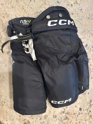 CCM Tacks AS-V Hockey Pants Black Junior Large