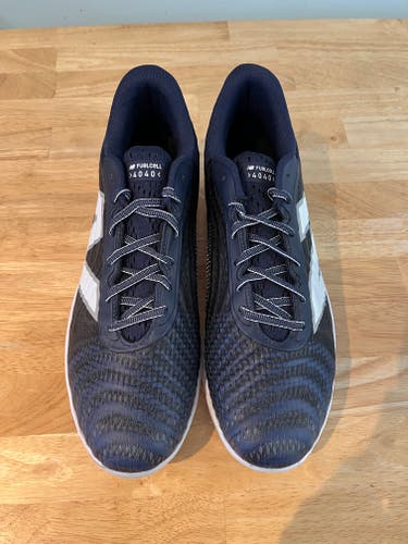 Blue Men's Size M 10.5 (W 11.5) Adult New Balance Low Top Metal (New)