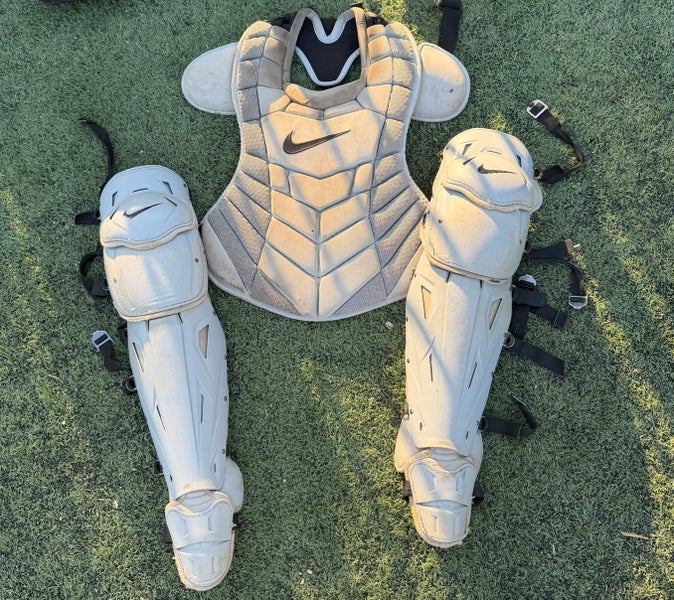 Nike Grey Catcher's Chest Protector (Used)