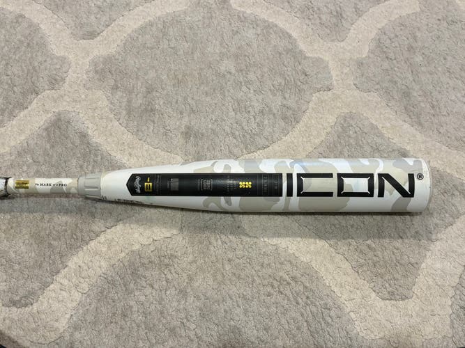 2025 Rawlings Icon Composite USSSA Certified Bat (-8) 23 oz 31" (Used)