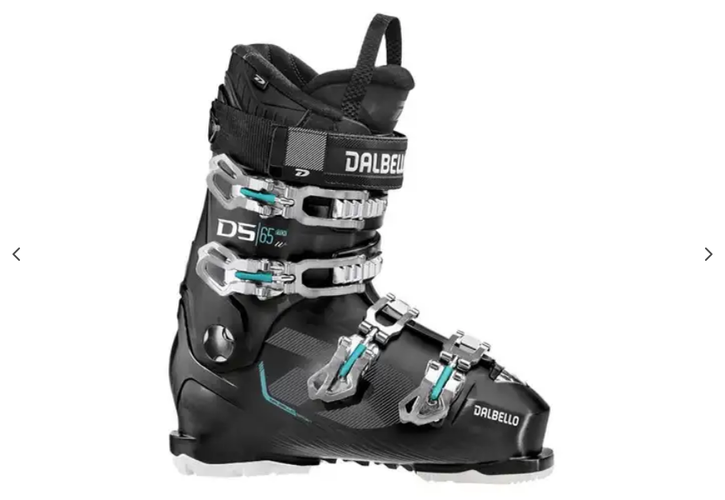 NEW Dalbello DS MX 65 W LS Ski Boot Womens 24.5 mondo = US 7.5