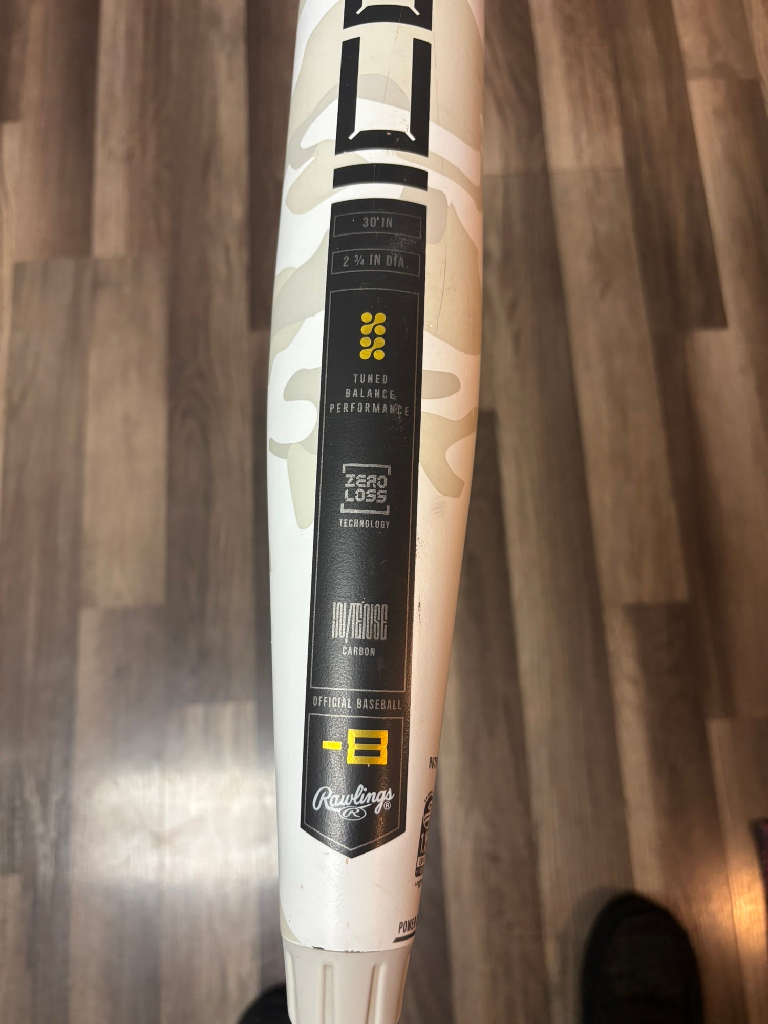 Batte De Baseball Rawlings Icon Composite USSSA (-8) 30" 22 Oz - Pour Jeunes - Occasion En Bon état
