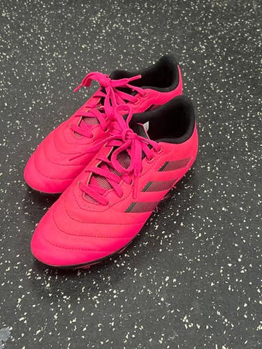 Used Adidas Soccer Cleats Pink Junior 03.5 11849-S000036618