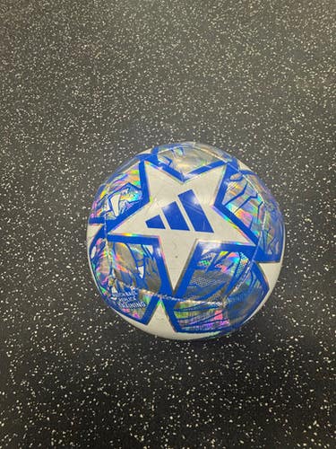 Used Adidas UEFA CHAMPIONS All Size Soccer Ball Royal Blue 5 11849-S000036605