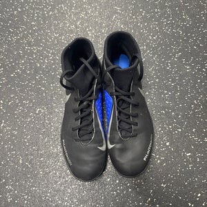 Used Nike Soccer Indoor Shoes Black Senior 7 11849-S000036602