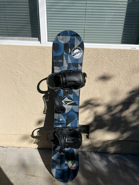 Men's Burton Clash Snowboard All Mountain With Bindings Soft Flex