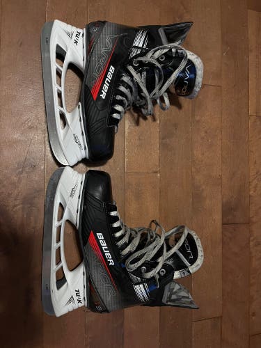 Black/Gray 2021 Bauer Vapor 3X Hockey Skates Extra Wide Width 9 (Used)