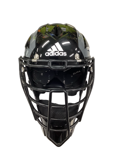 Used Adidas CAPTAIN Catchers Helmet w/Mask Black MD 11613-S000176916