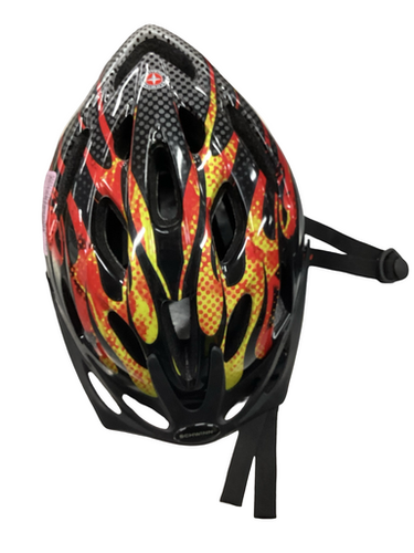 Used Schwinn FIRE HELMET Bike Helmet Black One Size 11613-S000176892