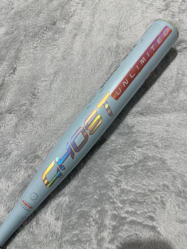 Blue 2025 Easton Ghost Unlimited Composite Bat (-10) Composite 20 oz 30" (Used)