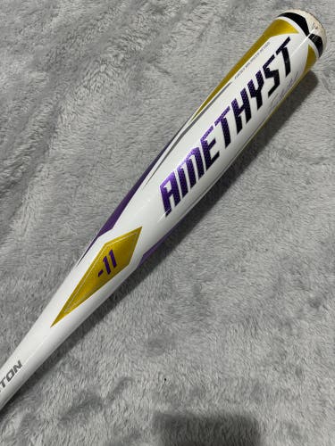 Purple 2022 Easton Amethyst Alloy Bat (-11) Alloy 17 oz 28" (Used)