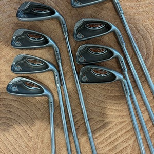 Ping G10 Iron Set (8 Pieces 4-9, S, W) RH Black Dot | Ping AWT Regular Flex Shaft (Used)