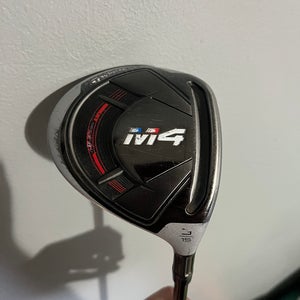 Men's TaylorMade M4 Right Handed Fairway Wood Stiff Flex 3 Wood (Used)