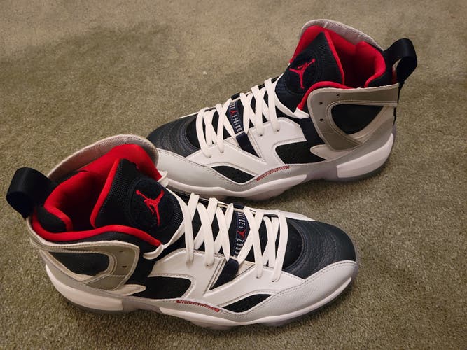 Men's Jordan Jumpman Two Trey sneakers in the Olympic Men's Size M 10.0 (W 11.0) Nike Shoes (Used)