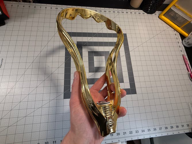 STX Proton Power Chrome Gold Unstrung Head (Used)