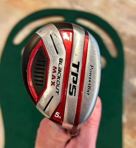 Men's TPS Blackout Max 5 Hybrid Right Handed Hybrid Regular Flex 5H (Used)