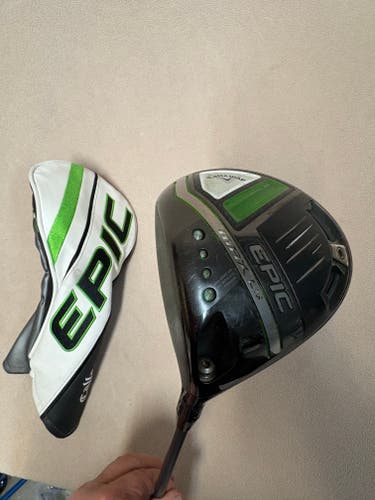 Unisex Callaway Epic Max LS Left Hand Driver Stiff Flex 9 Loft (Used)