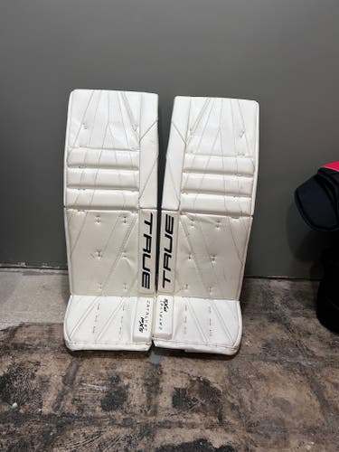 2025 True Catalyst Px5 Goalie Leg Pads Pro Stock (Used)