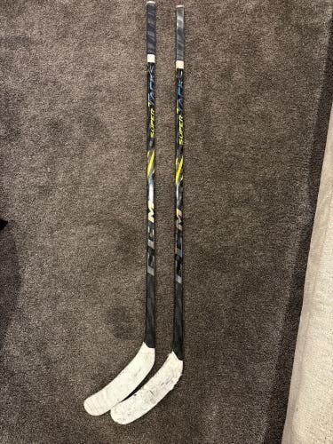 Senior CCM Super Tacks AS4 Pro Left Hand Hockey Stick P92 80 Flex Pro Stock (Used)