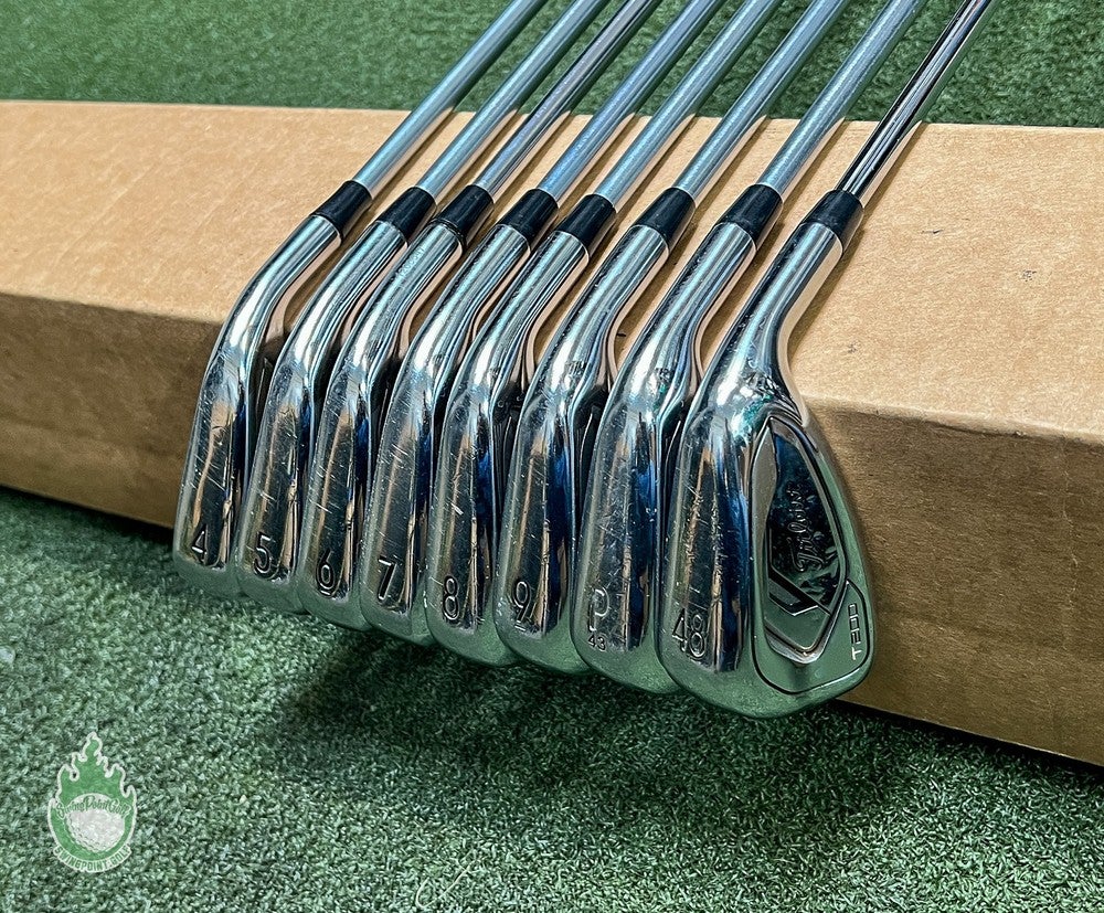 Titleist T200 2019 Limited Black 4-PW,48* Iron Set X-Stiff AMT RH