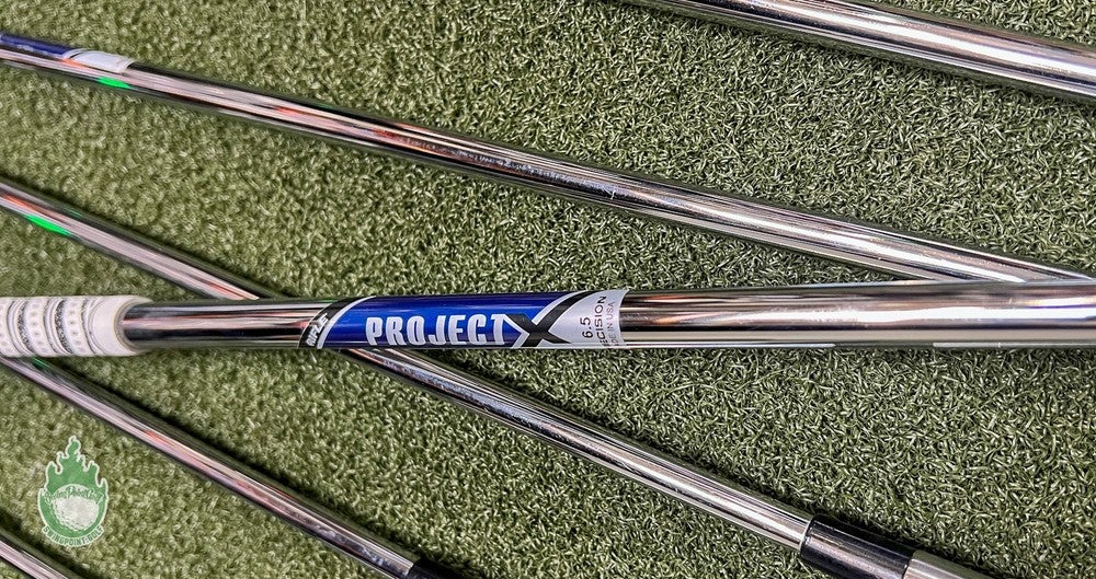 TaylorMade P-7CB Forged Irons 4-PW Project X 6.5 Extra Stiff Steel