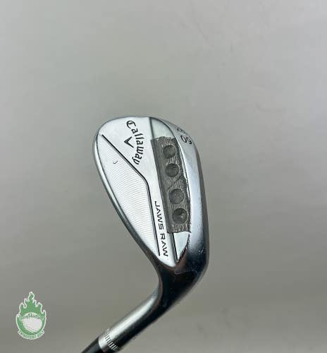 RH Tour Issue Callaway Jaws Raw X Grind 60*-12 Tour Stiff Flex Steel Golf Club