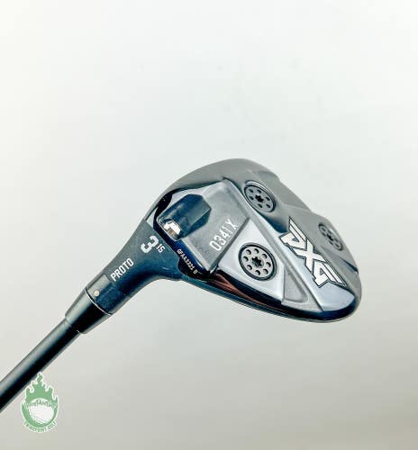 Left Handed PXG 0341X Proto 3 Wood 15* NV 65g Regular Graphite Golf Club