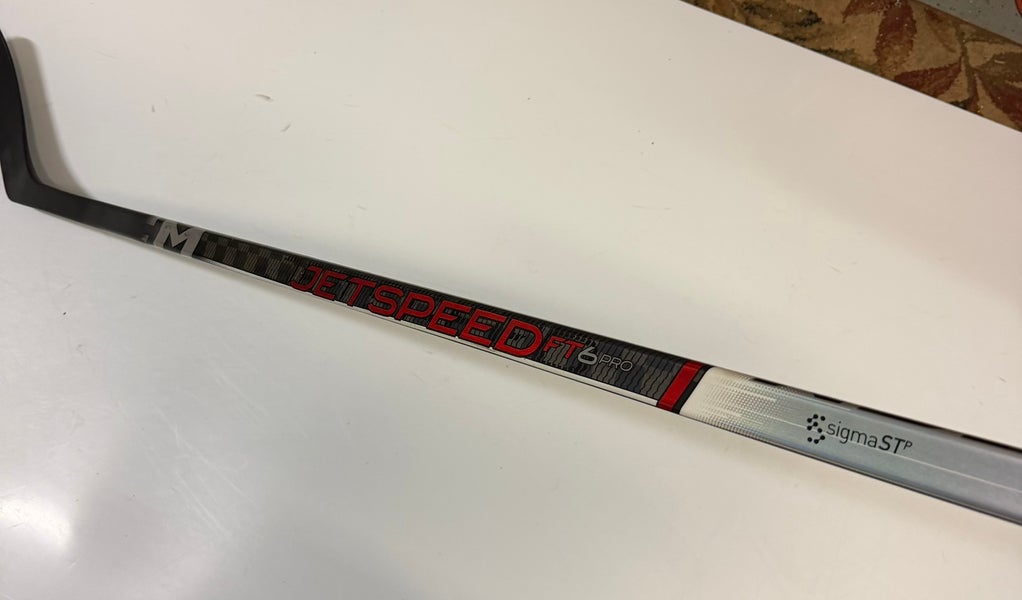 Senior CCM JetSpeed FT6 Pro Right Handed Hockey Stick 80 Flex Pro Stock (Used)