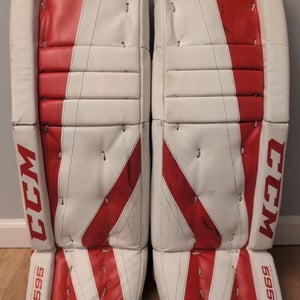 30" CCM Revolution 595 Goalie Leg Pads (Used)