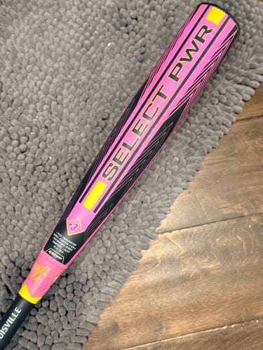 2026 Louisville Slugger Select PWR Hybrid BBCOR Certified Bat (-3) 28 oz 31" (Used)