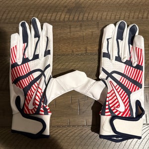 Youth Large Nike Hyperdiamond Batting Gloves (New)