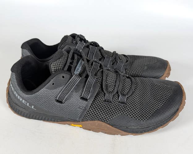 Merrell Trail Glove 6 Mens Size: 9 Black Barefoot Minimalist Vibram Running Shoe