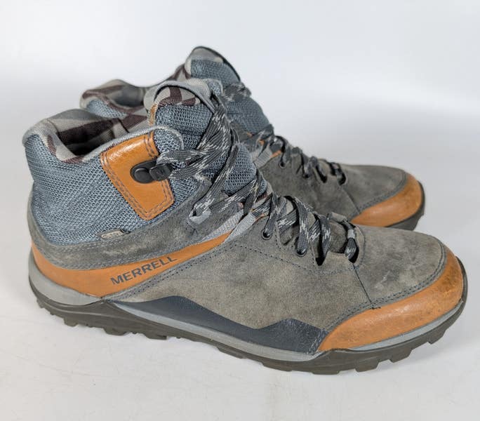Merrell Fraxion Mid Hiking Boots Mens Size 8 Brown Sugar  display picture 2