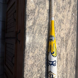 2025 Louisville Slugger Savannah Bananas Alloy USSSA Certified Bat (-10) 18 oz 28" (Used)