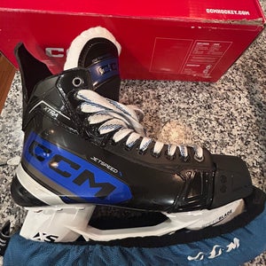 Black 2025 CCM JetSpeed XTRA SE Hockey Skates Regular Width 11 (Used)
