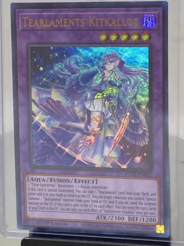 Tearlaments Kitkallos 1st Edition POTE-EN042 Ultra Rare Yu-Gi-Oh! TCG