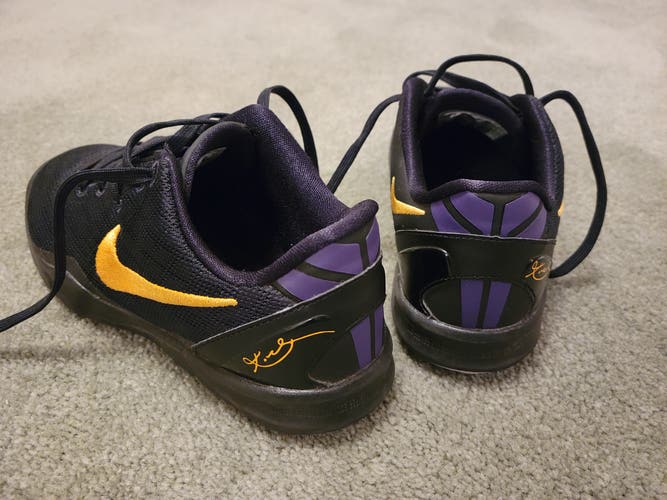 Nike Kobe 8 Protro "Hollywood Nights" Lakers Away Kid's 1.5Y (Big Kids / Youth) Nike Shoes