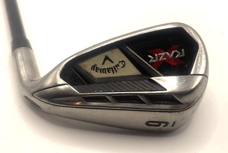 Callaway Razr X Individual 9 Iron 75 gram Regular Graphite Shaft *Good*