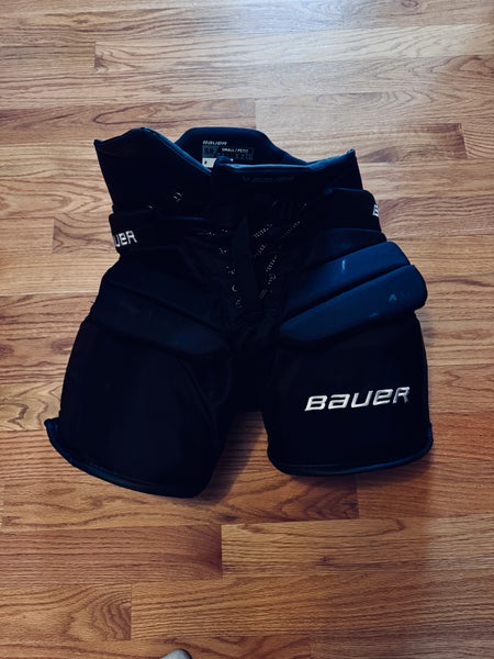 Senior Small Bauer Pro Hockey Goalie Pants (Used)