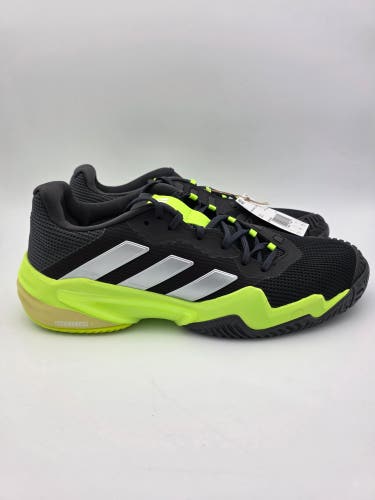 Adidas Barricade 13 M Black Lucid Lemon Men Tennis Sports Shoes Size 11.5 IH2559