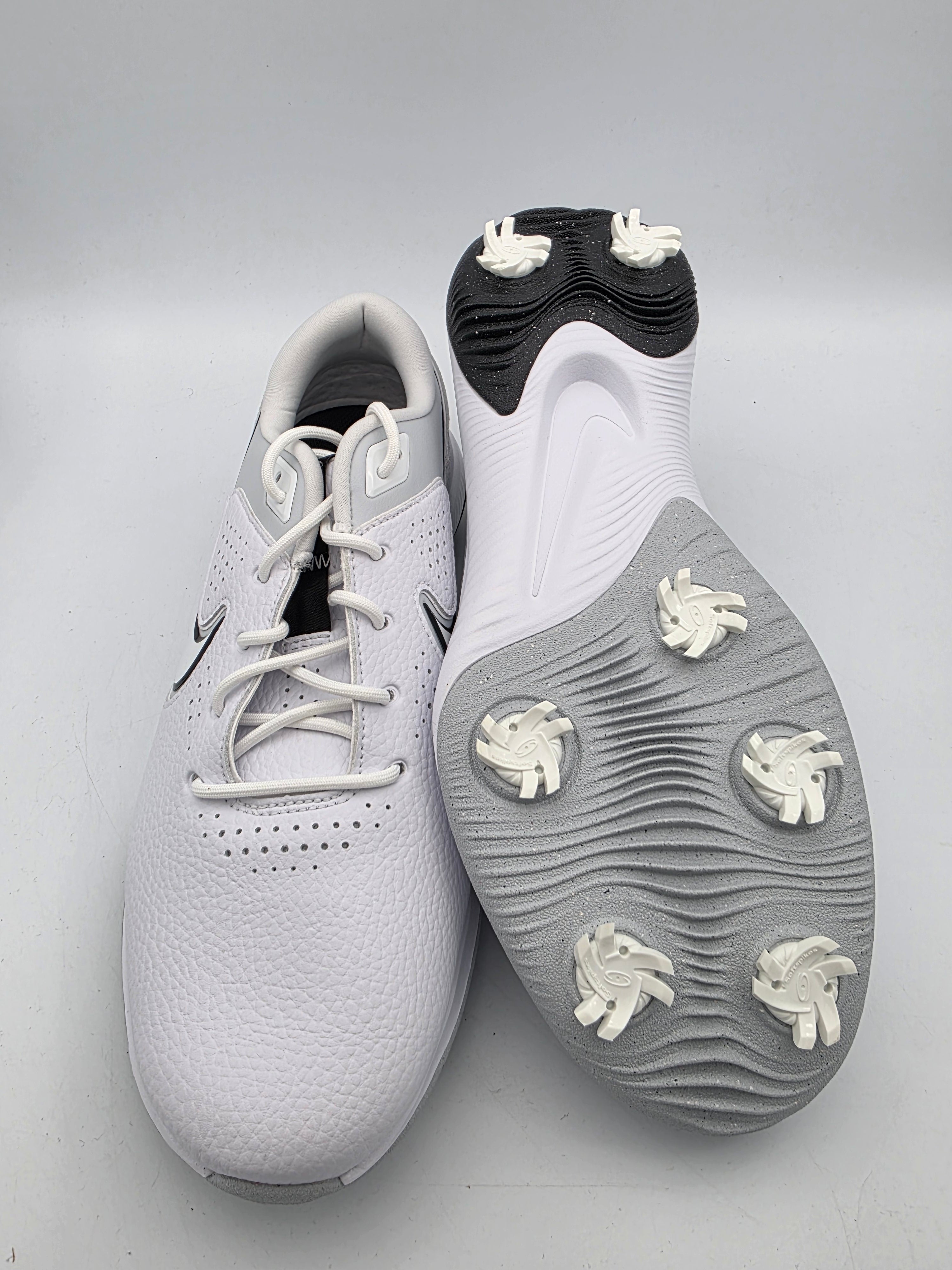 NIKE GOLF SHOES - LUNAR COMMAND 2 BOA - WHITE - WOLF GREY 