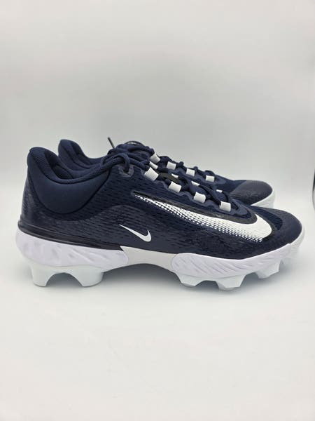 Nike Alpha Huarache Elite 4 Baseball Cleats Navy Blue FN7221-401
