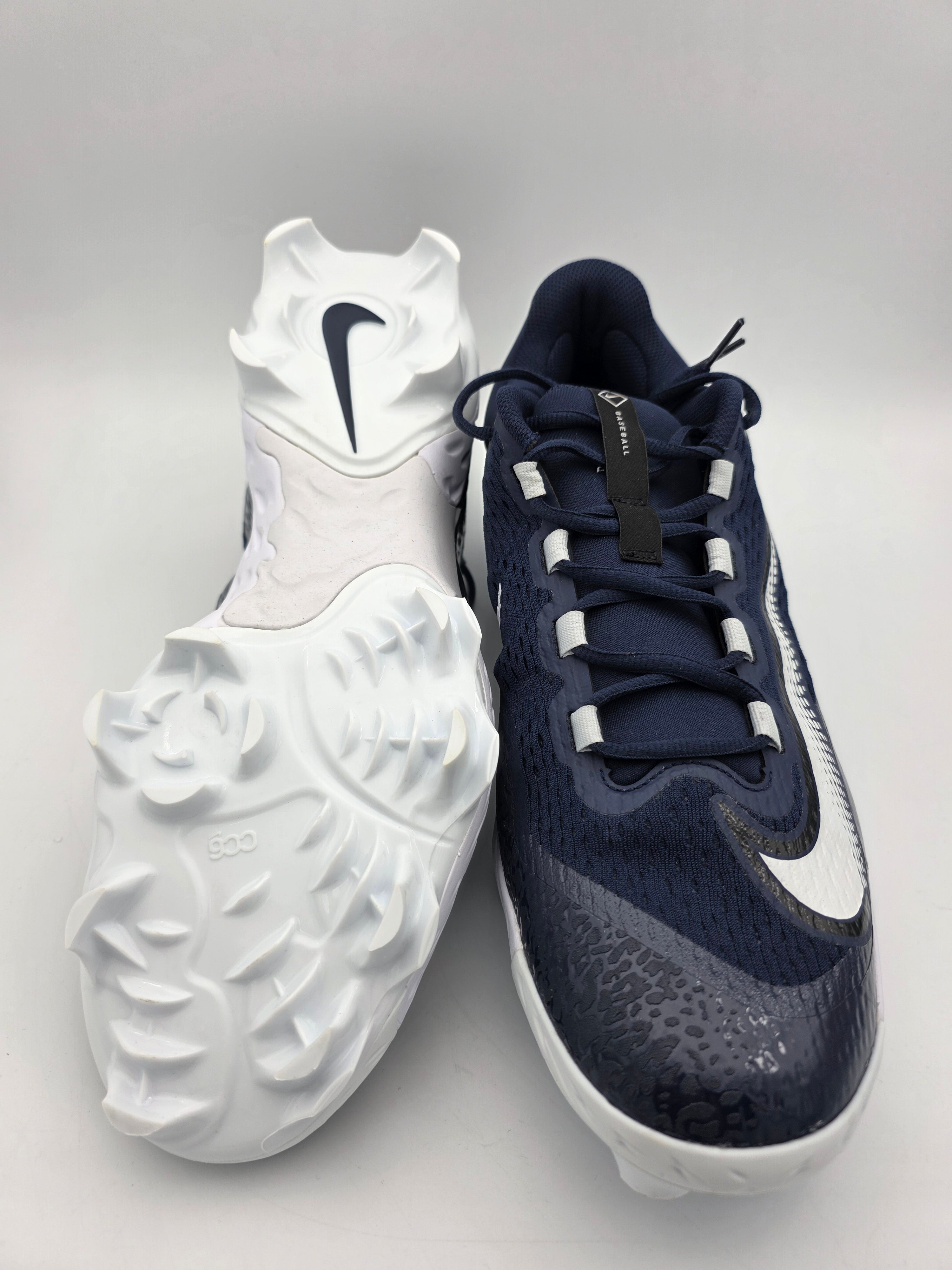 Nike Alpha Huarache Elite 4 Baseball Cleats Navy Blue FN7221  display picture 1