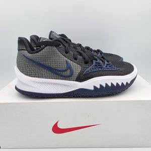Nike Kyrie 4 TB Low Black Midnight Navy Basketball Shoes Mens Size 4.5/ Wmns 6
